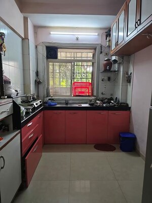 Kitchen in 2 BHK Apartment at Bhoomi Park, Malad West – for Sale