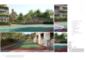 Swimming Pool in 4 BHK Apartment at Om Sree Skypark, Kompally – for Sale