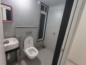 Bathroom in 1 BHK Apartment at Rama Livmo, Hinjewadi – for Rent