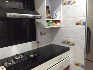 Kitchen in 1 BHK Apartment at Andheri Green Field Towers, Jogeshwari East – for Rent