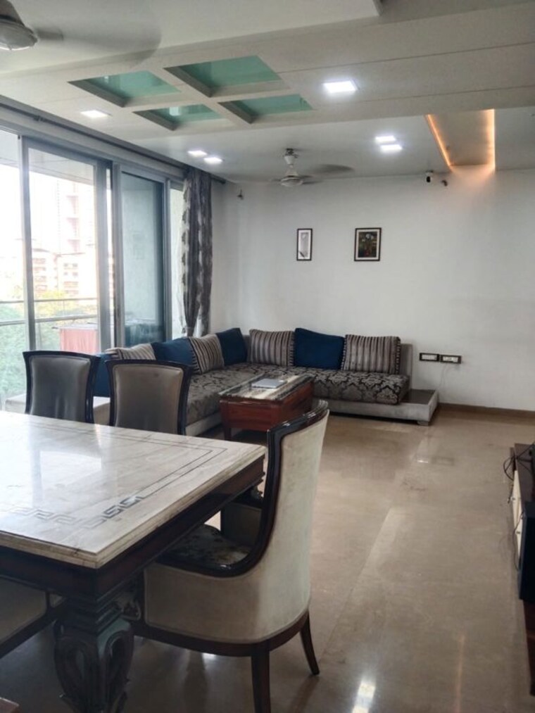Living Room, oberoi-exquisite-goregaon 3 Bedroom 1350 Sq.Ft. Apartment In Goregaon East Mumbai 10529568