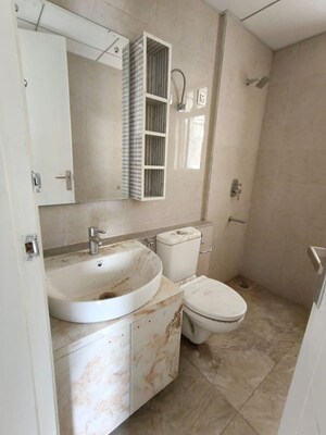 Bathroom in 2 BHK Apartment at Eldeco Live By The Greens, Sector 150 – for Rent