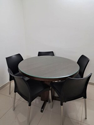 Dining area in 2 BHK Apartment at Shapoorji Pallonji Joyville Hinjewadi, Hinjewadi – for Rent