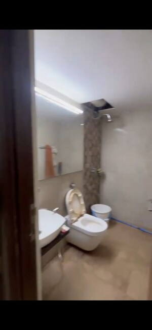 Bathroom in 2 BHK Apartment at Omkar Meridia, Kurla West – for Rent