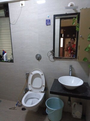Bathroom in 2 BHK Apartment at Piramal Aranya, Byculla – for Rent