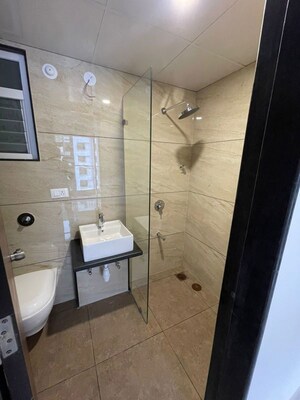 Bathroom in 2 BHK Apartment at Leela Heights, Wakad – for Rent
