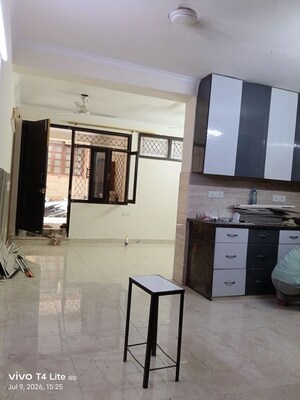 Kitchen in 2 BHK Builder Floor at Khirki Extension – for Rent