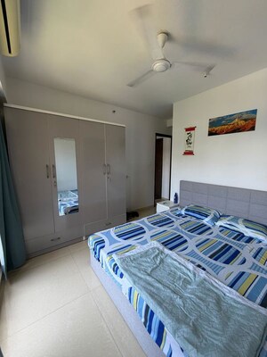 Bedroom in 3 BHK Apartment at Adani Ten BKC, Bandra East – for Rent