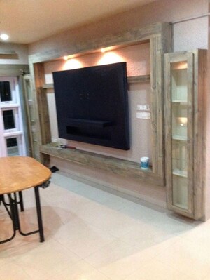 Living Room in 3 BHK Apartment at Hill Ridge Springs, Gachibowli – for Rent