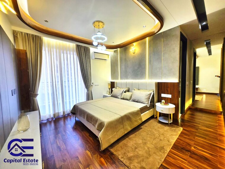 Bedroom, pir machalla 3 Bedroom 1800 Sq.Ft. Apartment In Pir Machalla Zirakpur 10529644