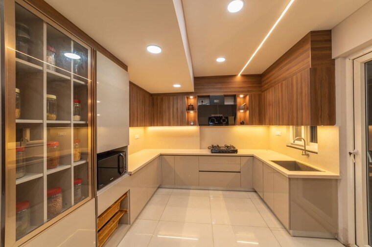 Kitchen, ksr-togetherments 3 Bedroom 1750 Sq.Ft. Apartment In Miyapur Hyderabad 10529716