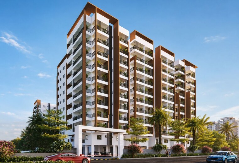 Exterior View, uppal 2 Bedroom 1025 Sq.Ft. Apartment In Uppal Hyderabad 10529738