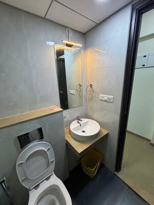 Bathroom in 1 BHK Apartment at Mahindra Vicino, Andheri East – for Rent