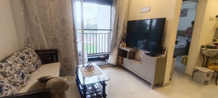 Living Room, ace-enclave 1 Bedroom 450 Sq.Ft. Apartment In Ghodbunder Road Thane 10529758