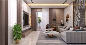 Living Room in 4 BHK Villa at SV Achyuta, Raviryal – for Sale