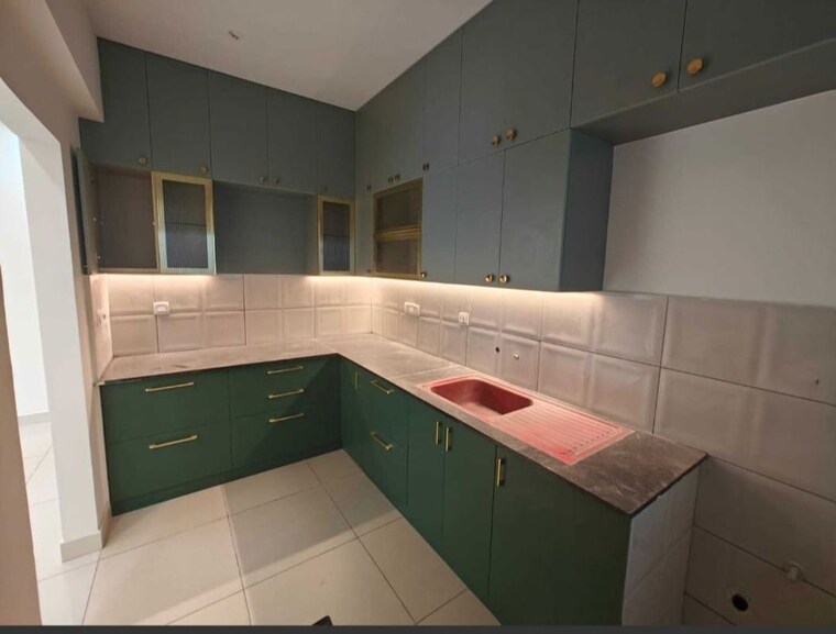 Kitchen, prestige-green-gables 3 Bedroom 1405 Sq.Ft. Apartment In Panathur Bangalore 10529794