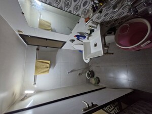 Attached Bathroom in 2 BHK Apartment at M Baria Twin Tower, Virar West – for Rent