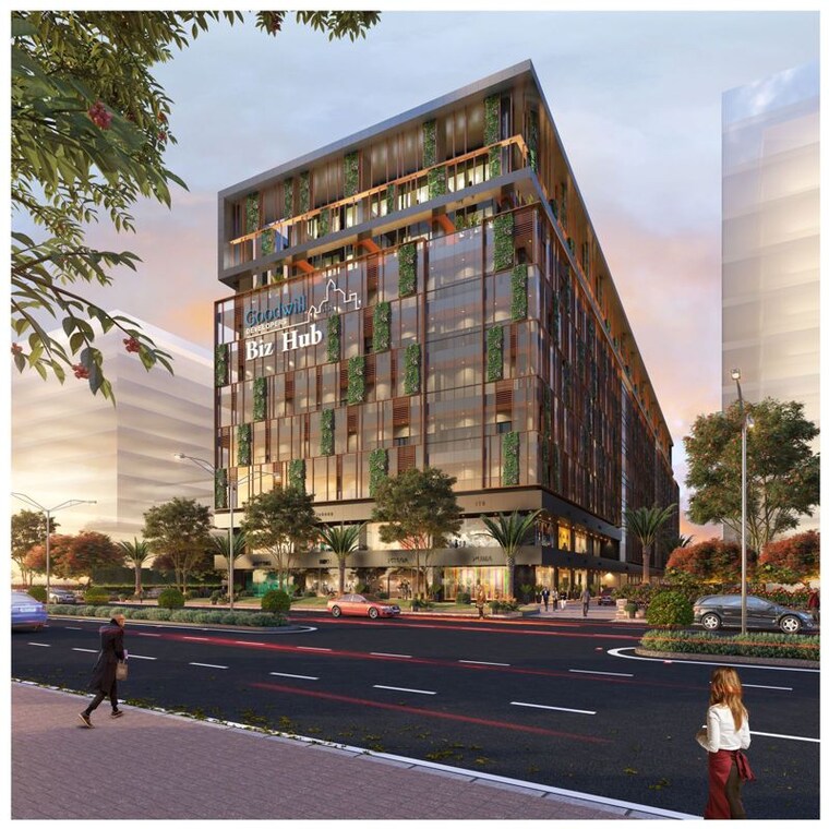 Exterior View, goodwill-bizhub Commercial Warehouse 1300 Sq.Ft. In Turbhe Navi Mumbai 10529866