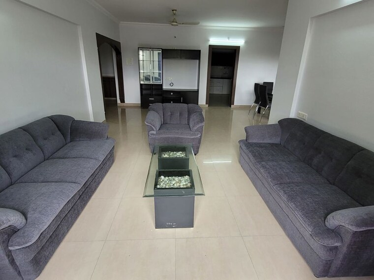 Living Room, bramha-suncity 4 Bedroom 2500 Sq.Ft. Apartment In Wadgaon Sheri Pune 10529872