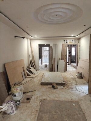 Building Lobby in 3 BHK Builder Floor at Ashok Vihar – for Sale