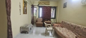 Living Room in 2 BHK Apartment at Shivner Plaza CHS, Sanpada – for Rent