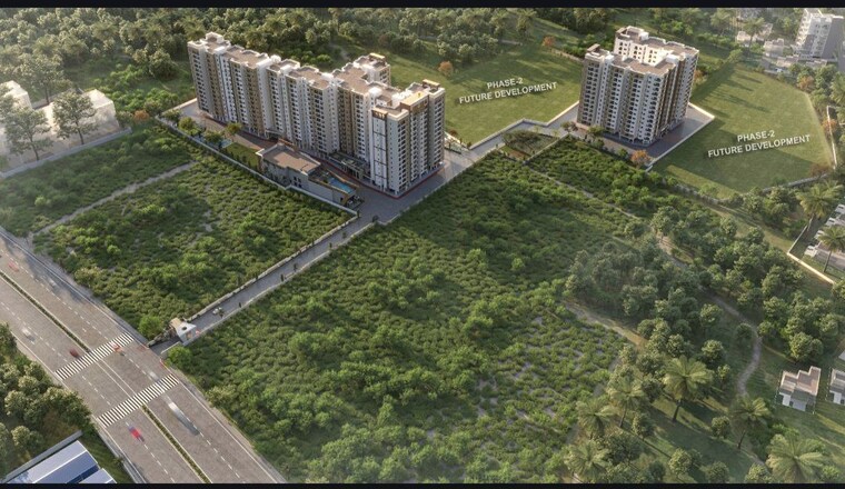 Garden, sowparnika-rhythm-of-rain 3 Bedroom 1601 Sq.Ft. Apartment In Whitefield Bangalore 10529893