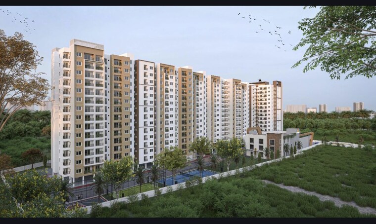 Exterior View, sowparnika-rhythm-of-rain 3 Bedroom 1601 Sq.Ft. Apartment In Whitefield Bangalore 10529893