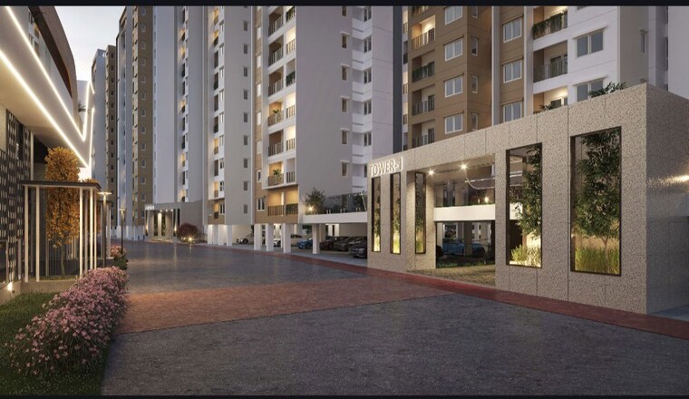 Exterior View, sowparnika-rhythm-of-rain 3 Bedroom 1601 Sq.Ft. Apartment In Whitefield Bangalore 10529893