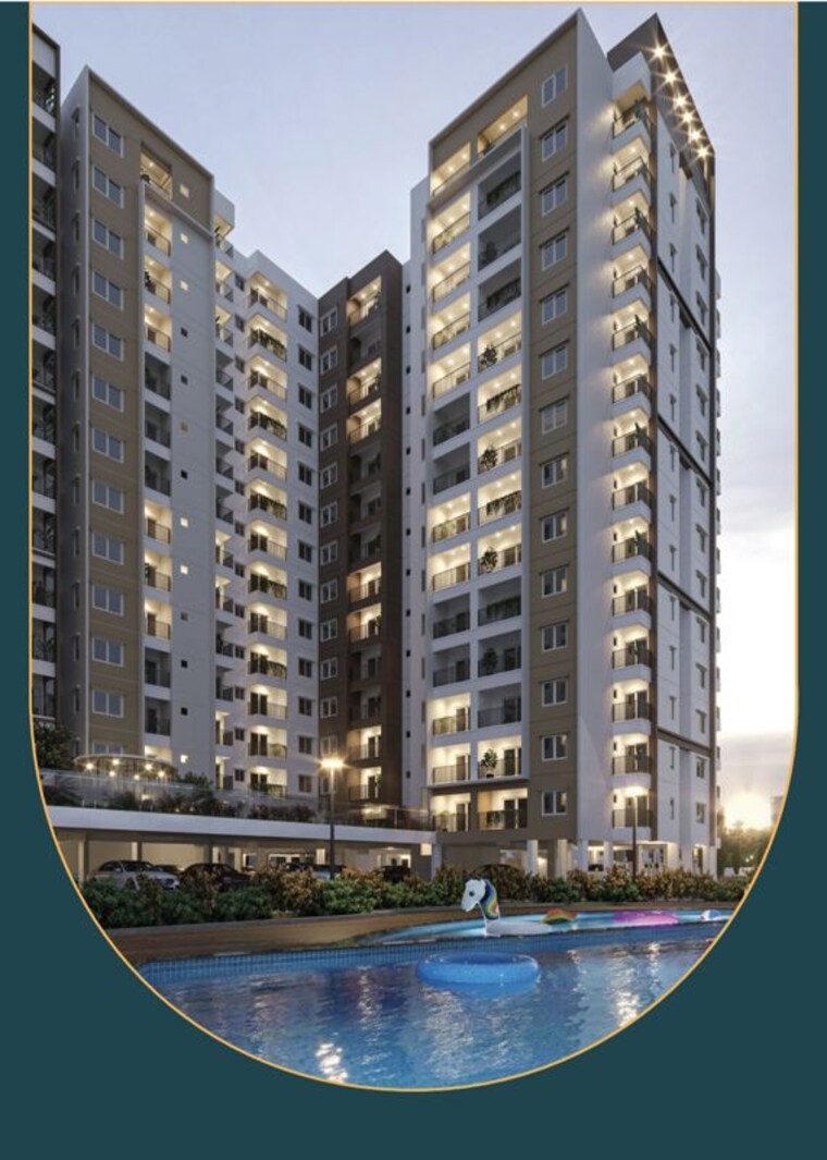 Exterior View, sowparnika-rhythm-of-rain 3 Bedroom 1601 Sq.Ft. Apartment In Whitefield Bangalore 10529893