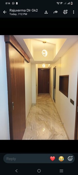 3 BHK Builder Floor For Rent in Greater Kailash ii