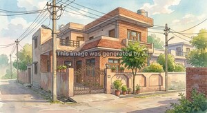  Independent House – Exterior View View at Amarheri - for Sale