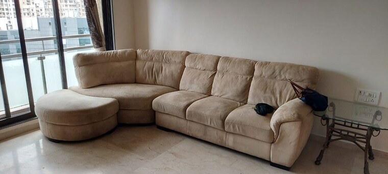 Living Room, kanakia-space-samarpan-exotica 3 Bedroom 1580 Sq.Ft. Apartment In Borivali East Mumbai 10530076