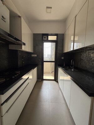 Kitchen in 4 BHK Apartment at Rustomjee Crown, Prabhadevi – for Sale