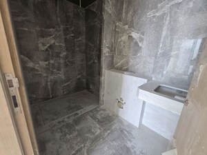 Bathroom in 3 BHK Apartment at Rustomjee Crown, Prabhadevi – for Sale