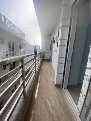 Balcony in 2 BHK Builder Floor at Vihaan Heritage, Sector 1 Greater Noida – for Rent