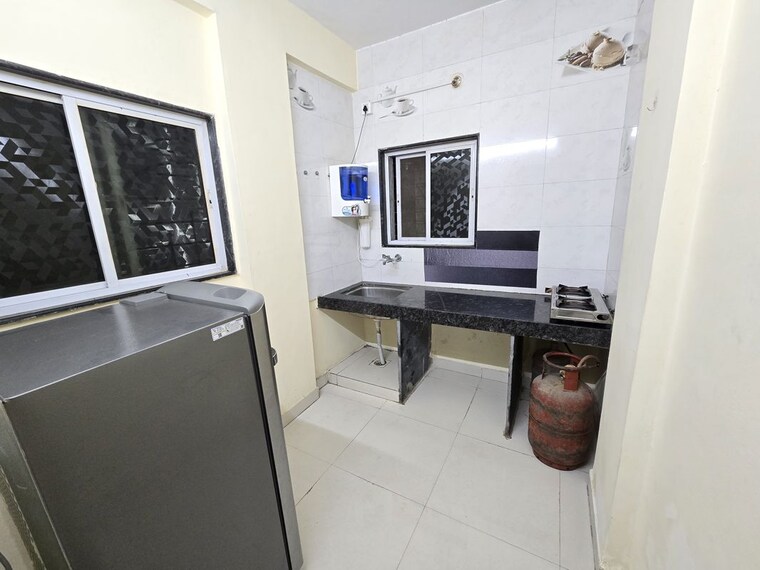 Kitchen, madhav-residency-kharadi 1 Bedroom 564 Sq.Ft. Builder Floor In Kharadi Pune 10530253