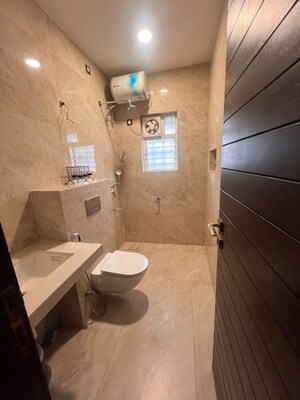 Bathroom in 4 BHK Villa at Gera Greensville, Kharadi – for Rent