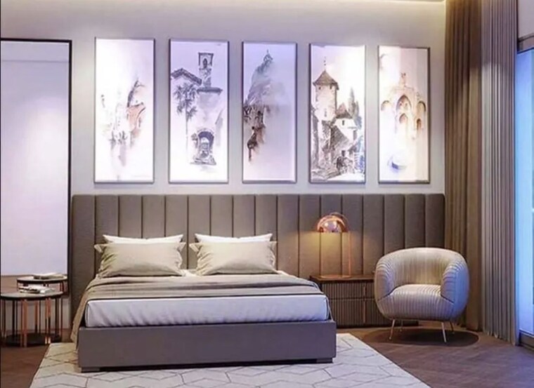 Bedroom, emaar-urban-oasis 3 Bedroom 2262 Sq.Ft. Apartment In Sector 62 Gurgaon 10525651