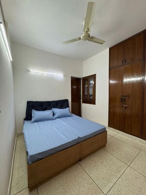 Bedroom in 3 BHK Builder Floor at Malviya Nagar – for Rent