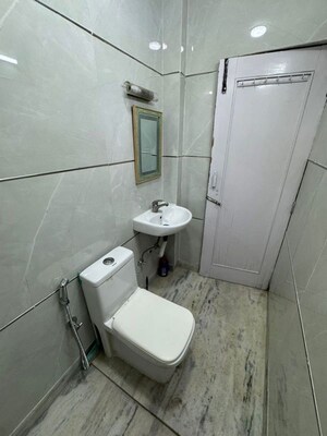 Bathroom in 3 BHK Builder Floor at Malviya Nagar – for Rent