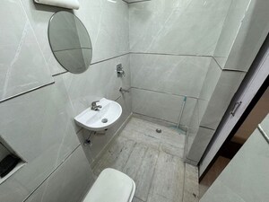 Bathroom in 3 BHK Builder Floor at Malviya Nagar – for Rent