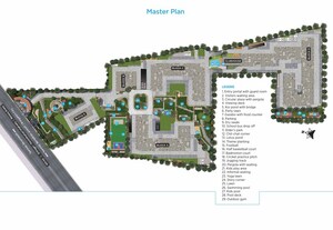 Master Plan in 3 BHK Apartment at Salarpuria Sattva Aeropolis, Devanahalli – for Sale