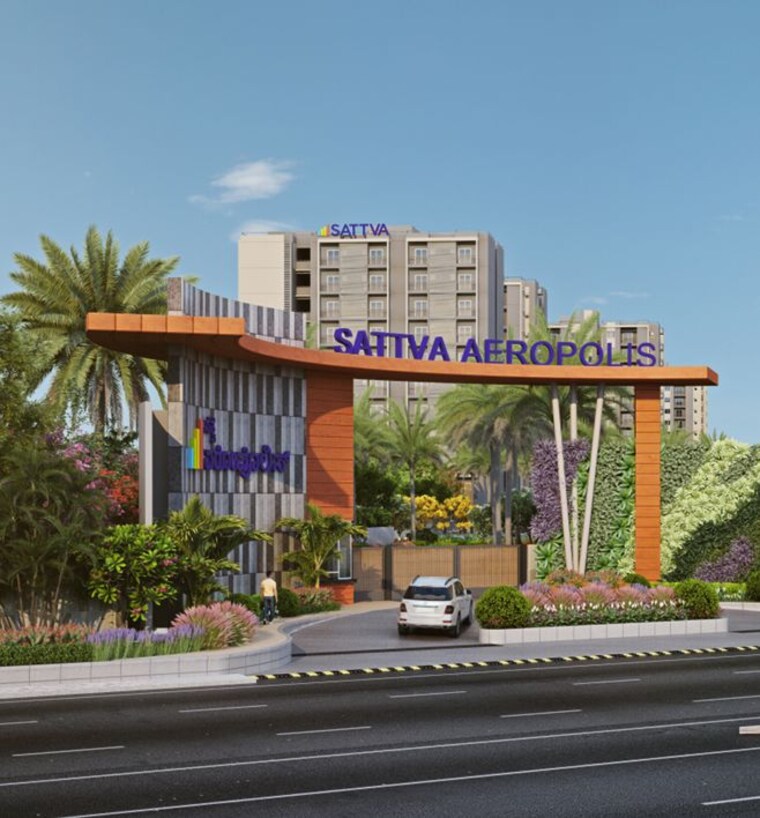 Exterior View, salarpuria-sattva-aeropolis 3 Bedroom 1004 Sq.Ft. Apartment In Devanahalli Bangalore 10530454