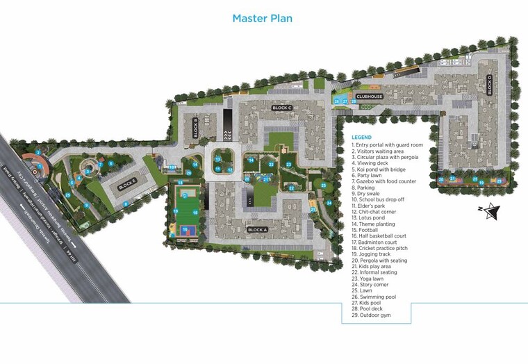 Master Plan, salarpuria-sattva-aeropolis 2 Bedroom 943 Sq.Ft. Apartment In Devanahalli Bangalore 10530484