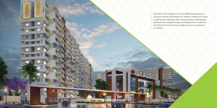 Exterior View, salarpuria-sattva-park-cubix 2.5 Bedroom 1457 Sq.Ft. Apartment In Devanahalli Bangalore 10530495