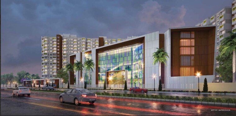Exterior View, salarpuria-sattva-park-cubix 2.5 Bedroom 1457 Sq.Ft. Apartment In Devanahalli Bangalore 10530495