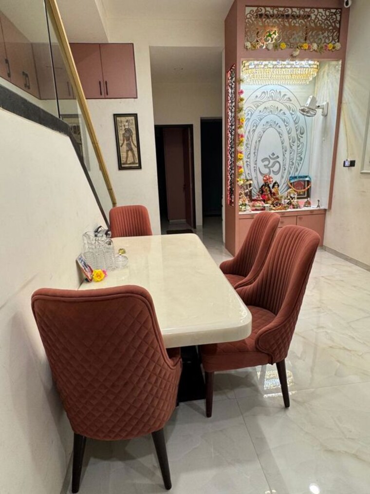Dining area, lodha-villa-royale 3 Bedroom 2000 Sq.Ft. Villa In Mankoli Thane 10530501