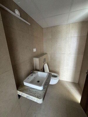 Bathroom in 2 BHK Apartment at Runwal Sanctuary, Mulund West – for Rent