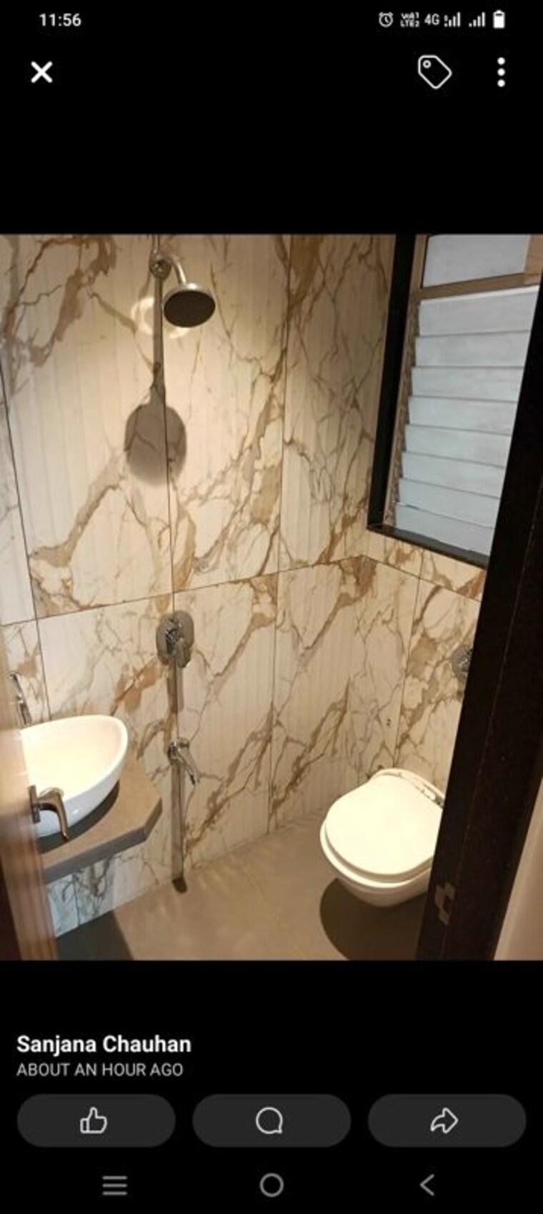 Bathroom, om-sai-heights-phase-ii 1.5 Bedroom 650 Sq.Ft. Apartment In Morya Nagar Palghar 10530531