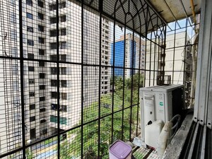 Balcony in 1 RK Apartment at Ashirwad CHS Andheri East, Andheri East – for Rent